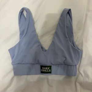 DAILY DRILLS!!! Bra top, never worn! Color is mist